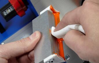 清洗葉片、葉片支架和側壁